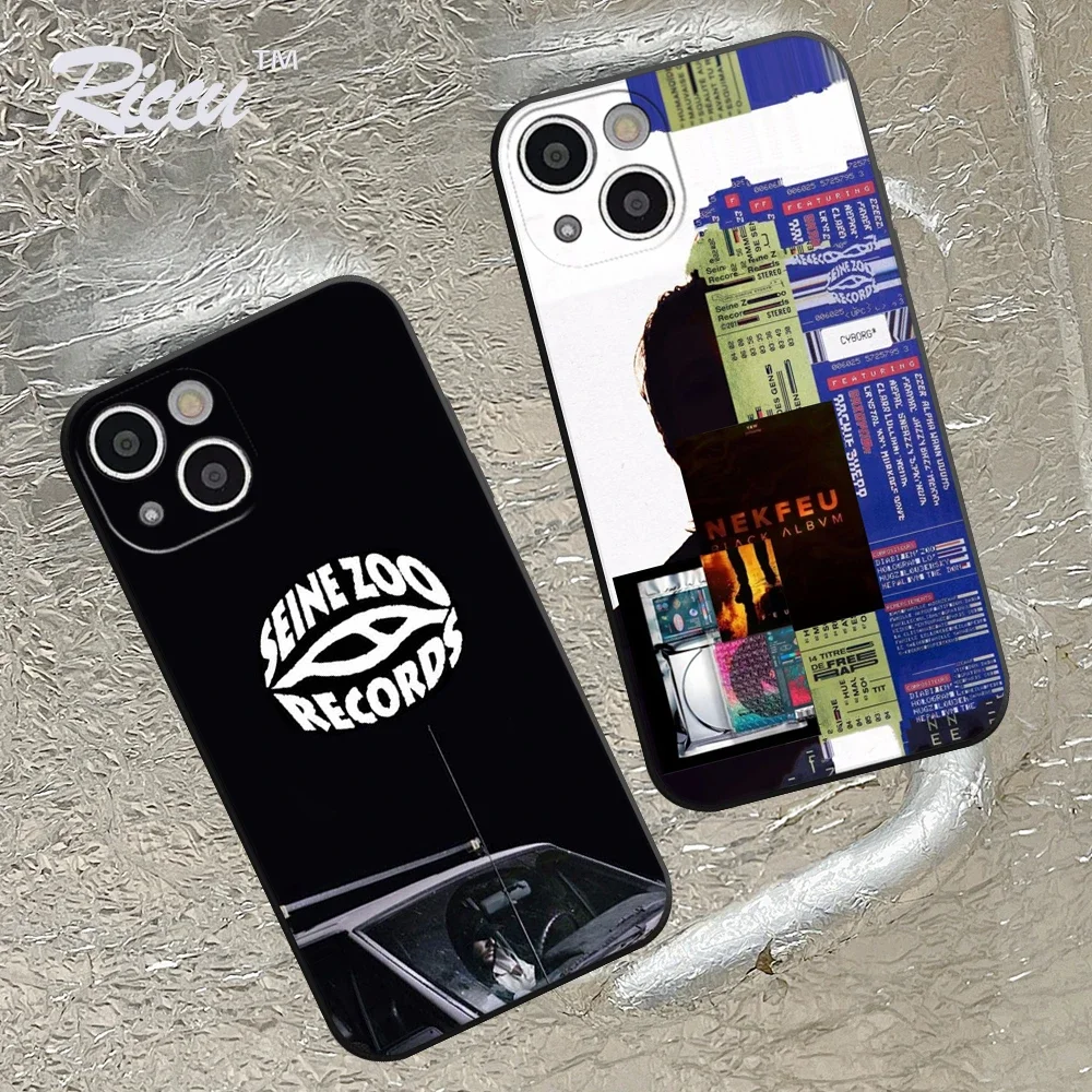 FOR IPhone 15 14 Nekfeu Ken Samaras Rapper Soft Case for Iphone 14 11 12Pro 8 7 Plus X 13Pro MAX SE2020 XR XS Covers