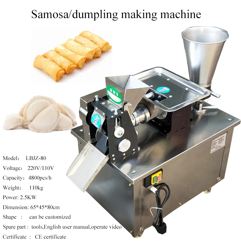 Samosa  Making Machine Automatic Dumpling   Machine For Multi-Purpose Customized