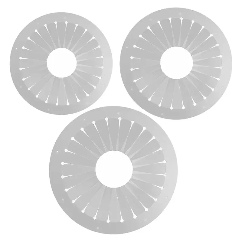

3-Piece Rosette Maker Set For DIY Ribbon Flowers, Perfect For Beginners And Home Decor Projects