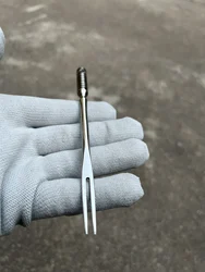 1 Piece Titanium Alloy Fork Portable Cocktail Salad Fruit Forks for Party Travel