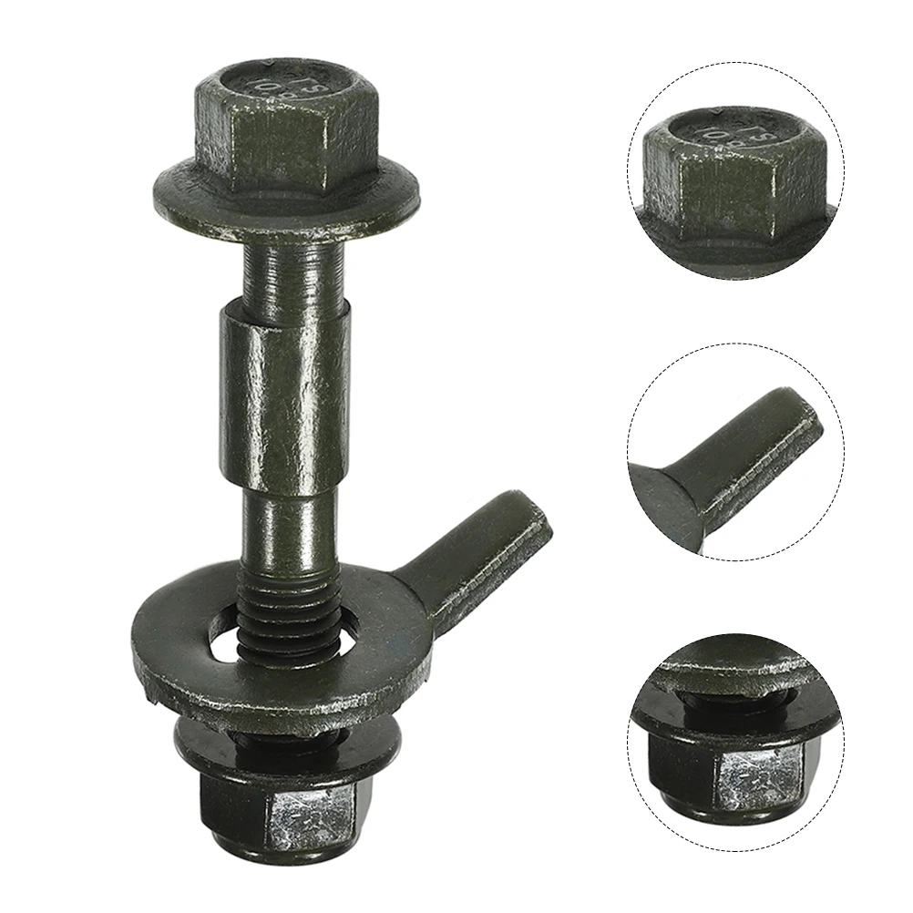 

6Pcs Cam Bolt Four Wheel Alignment Bolt 12Mm Accurate Fit Camber Adjusting Kit For Mechanics Camber Correction Generator