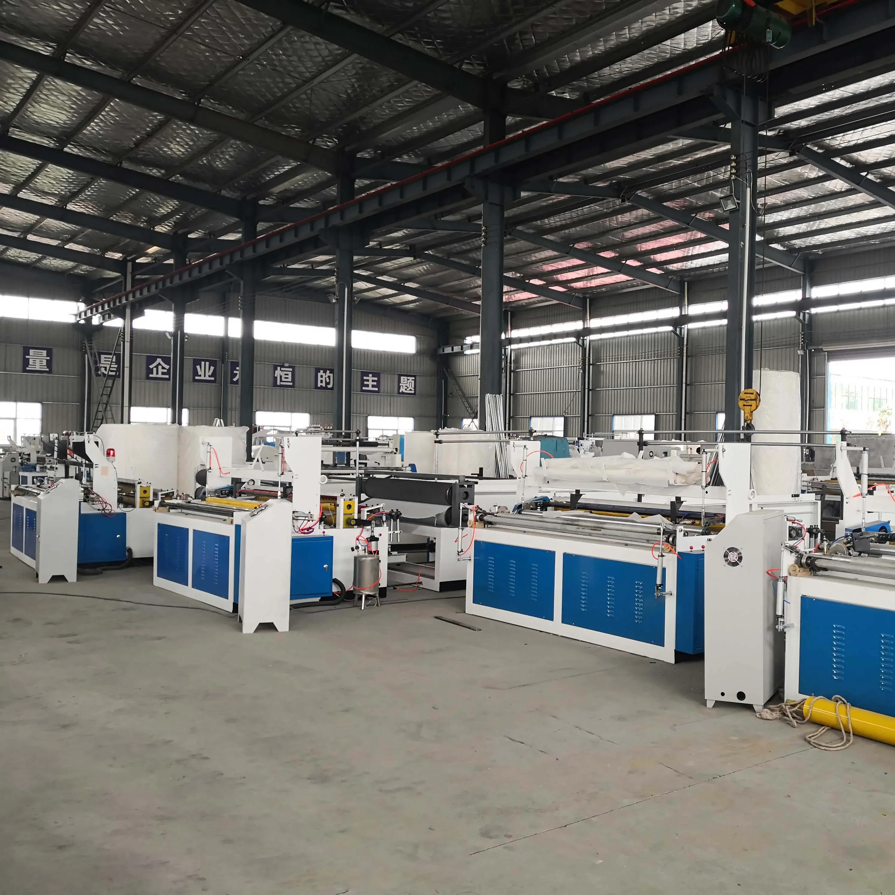 YG Semi or Full Automatic Small Tissue Paper Making Machine Toilet Paper Rewinding Machine