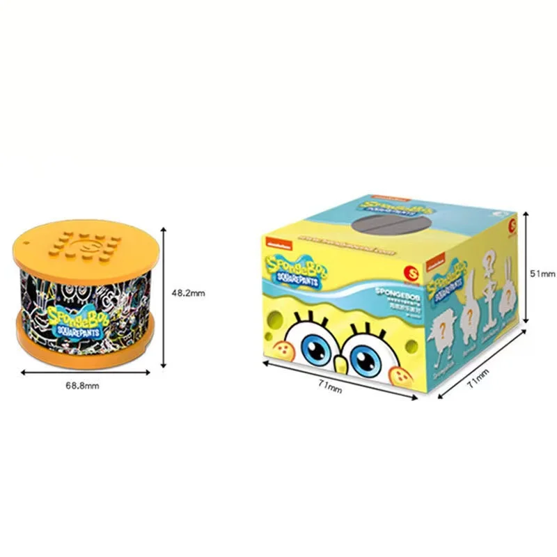 정통 스폰지 밥 SquarePants 빅 스타 문어 조립 장식 수제 인형 어린이 생일 선물 장난감