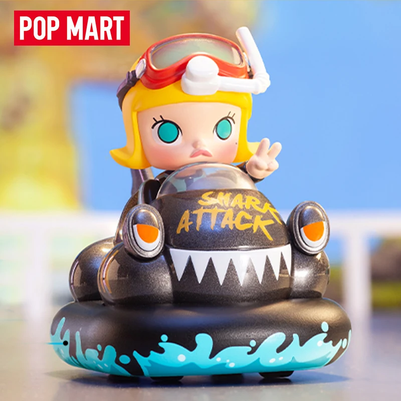 

POP MART POPCAR Park Bumper Car Series Labubu Molly SKULLPANDA Car Blind Box Toys Mystery Box Mistery Caixa Action Figure Gift