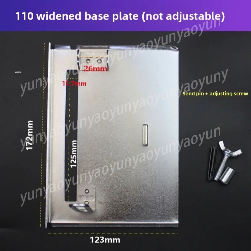 45 Degree Angle Base Plate for 110 Marble Cutting Machine & 4100 Portable Saw, Woodworking Circular Saw Base Accessories