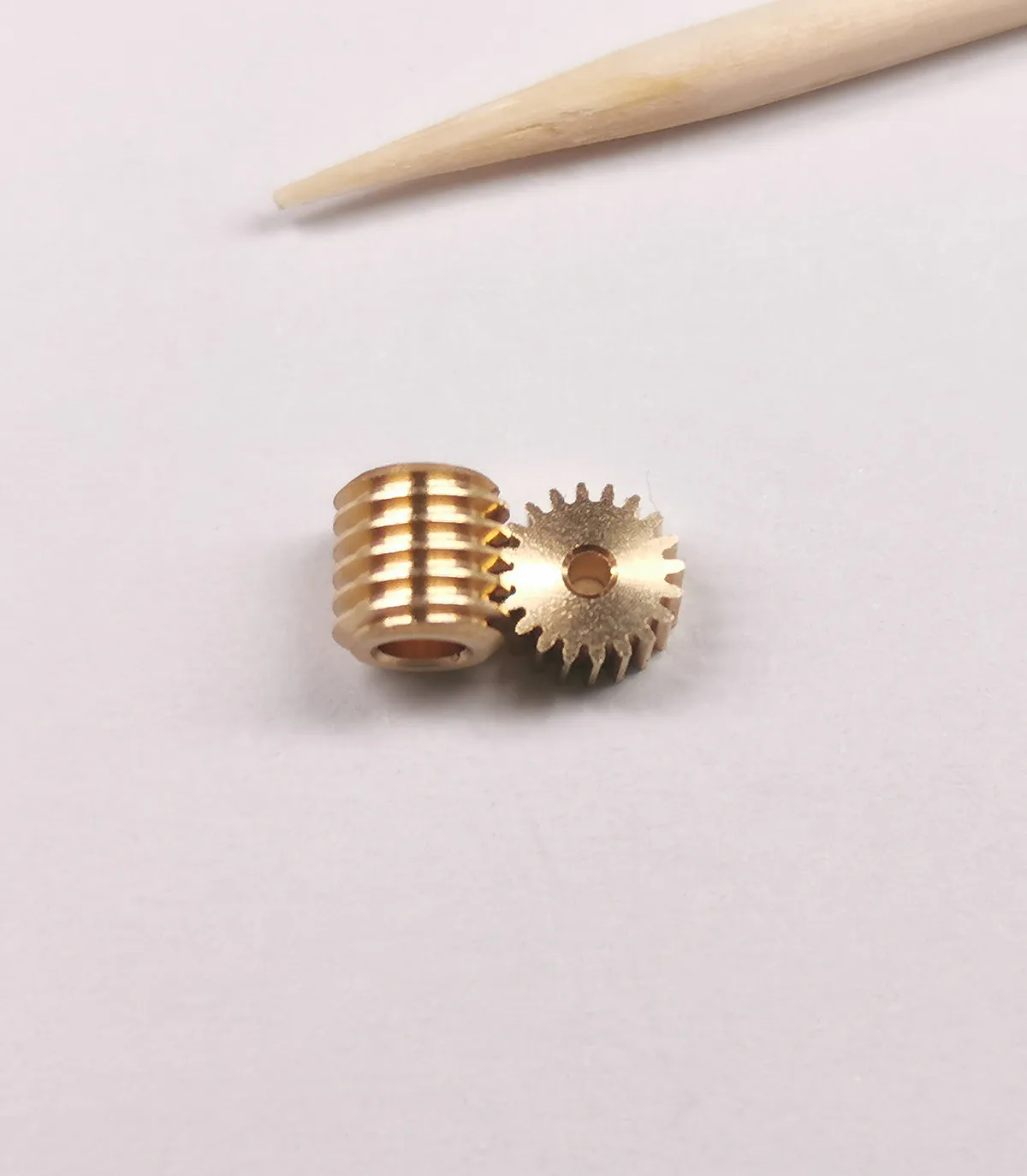 Modulus 0.2 20T 30T Worm Gear Brass Mini 90 degree Reducing Transmission Gear for RC DIY Model Car Shaft Pinion Connector