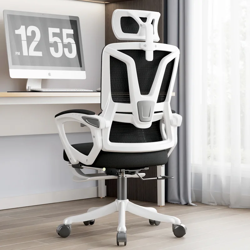 High Back Home Factory Low Price Fabric Iron Modern Office Chair Swivel Computer Office Visitor