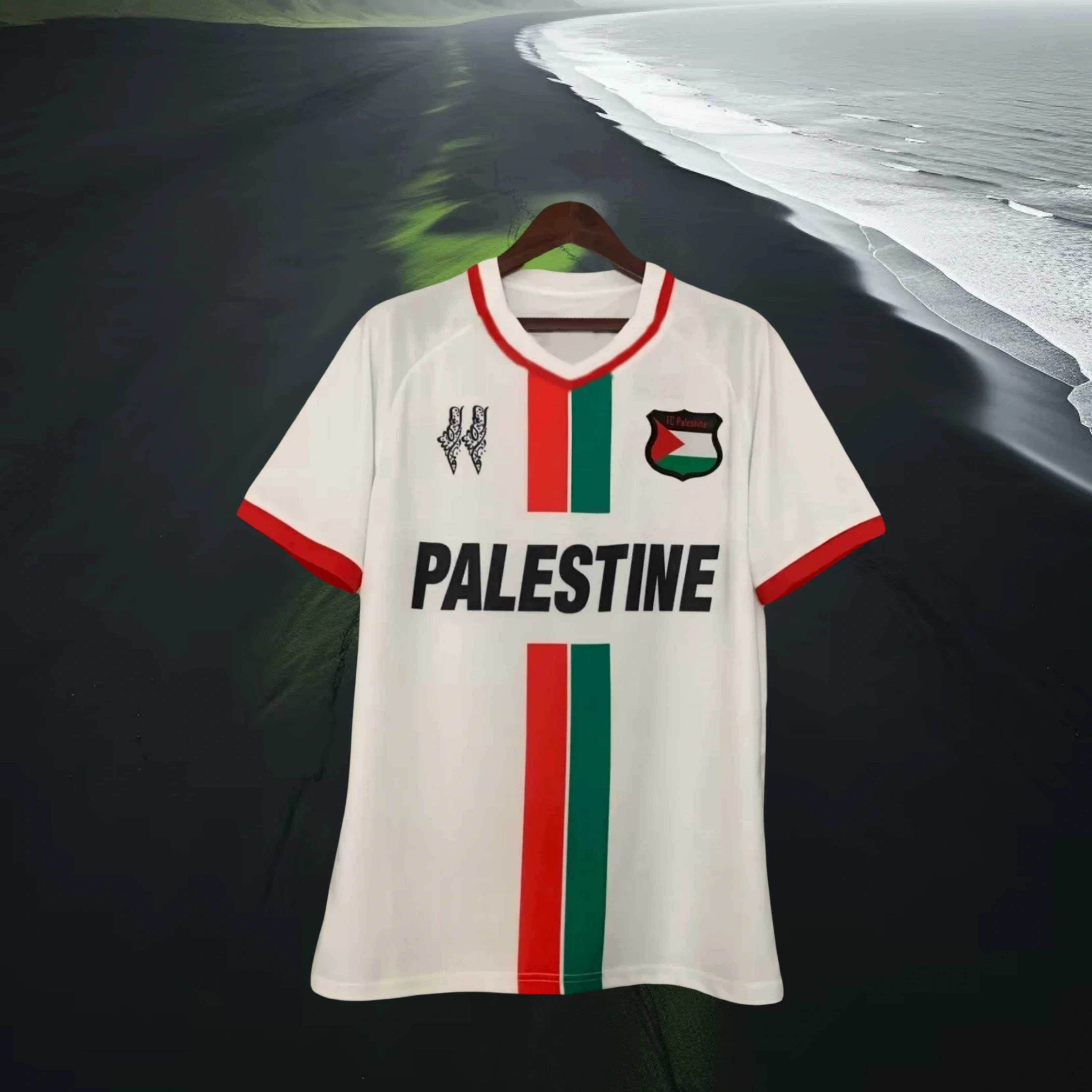 قميص كرة القدم الحصري للموسم الجديد في فلسطين - مجموعة تدريب للشباب والكبار لجيرسي كرة القدم التذكاري الخاص لعام 2024