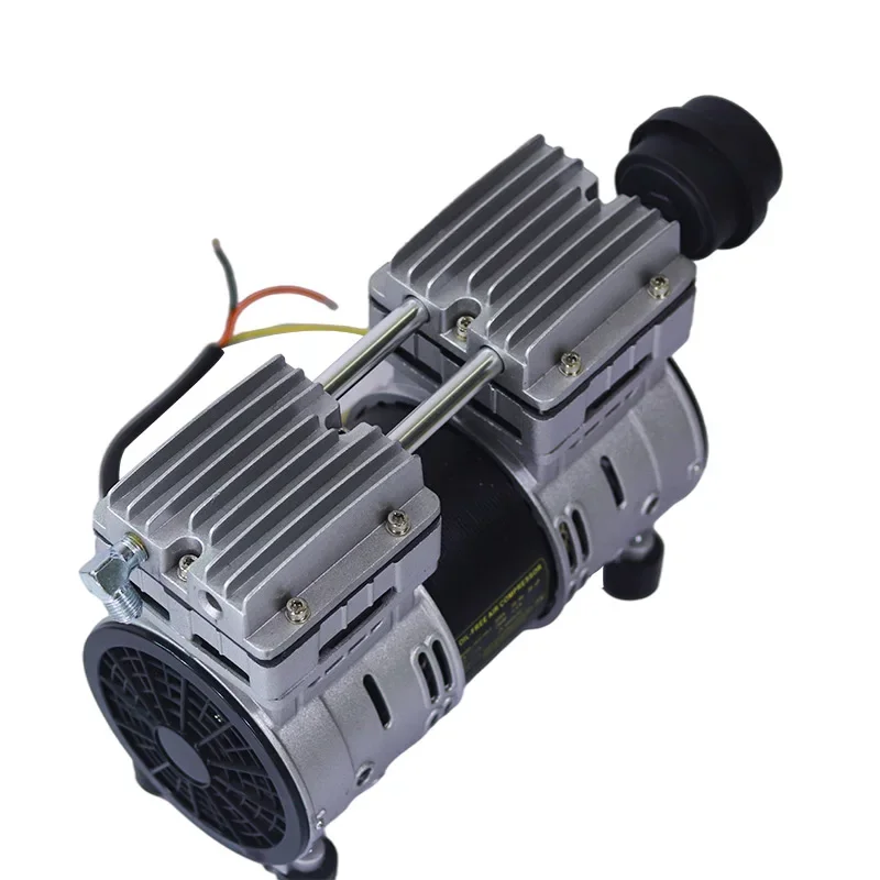 Oil free silent air pump compressor head, small air pump head motor, silent air pump motor