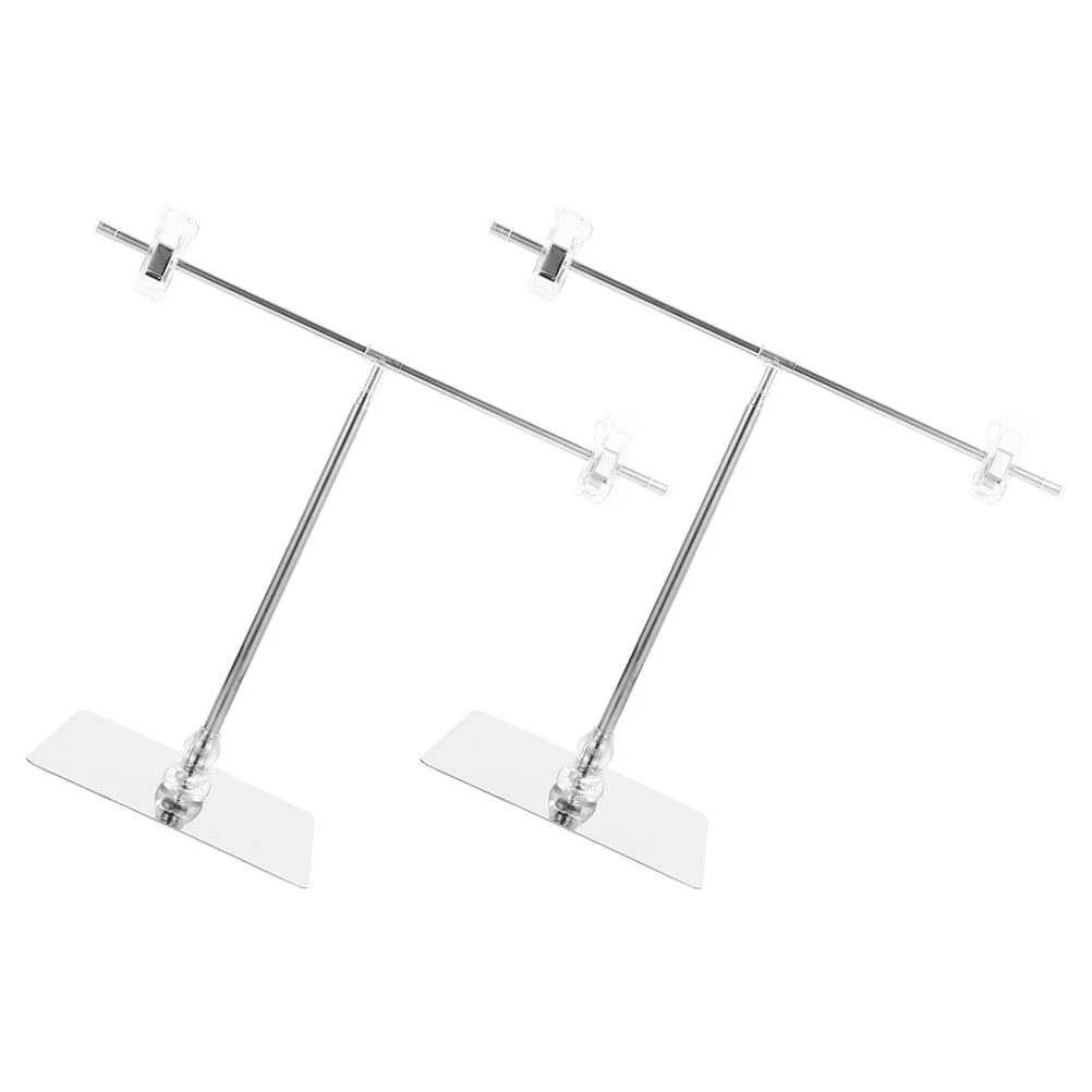 2 Pcs Pavement Sign Adjustable Shaped Poster Stand Signage Plate Display Banner