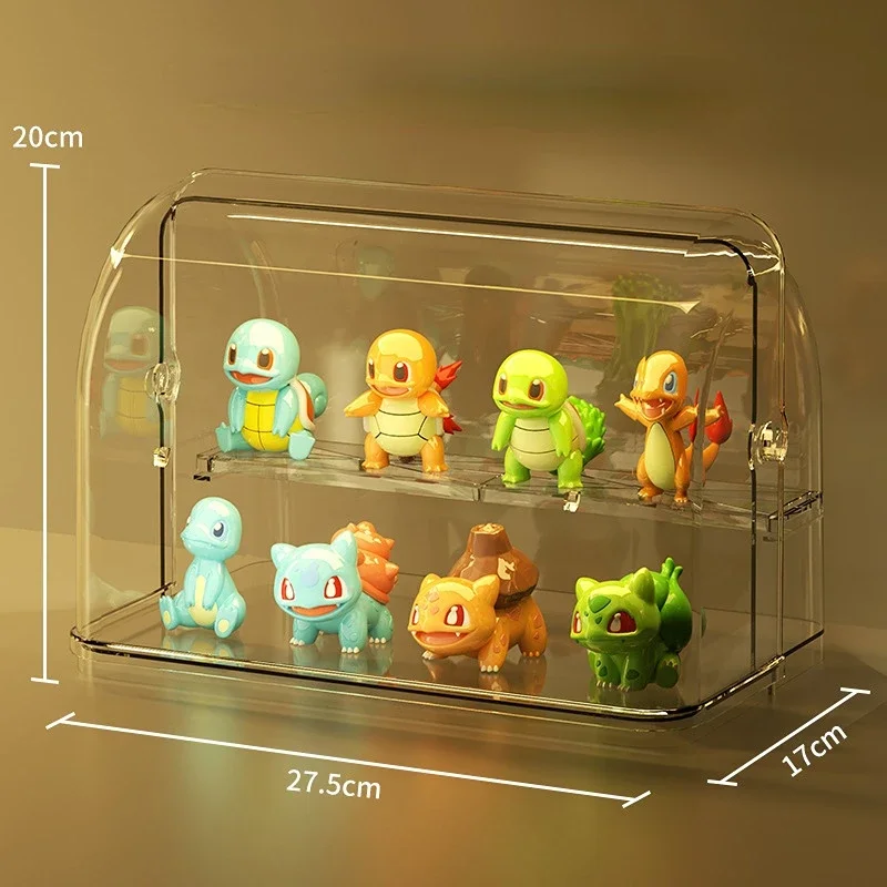 

Blind Box Storage Box Acrylic Japanese Anime DIY Removable Dustproof Figure Doll Toy Display Case Showcase Desktop Organizer