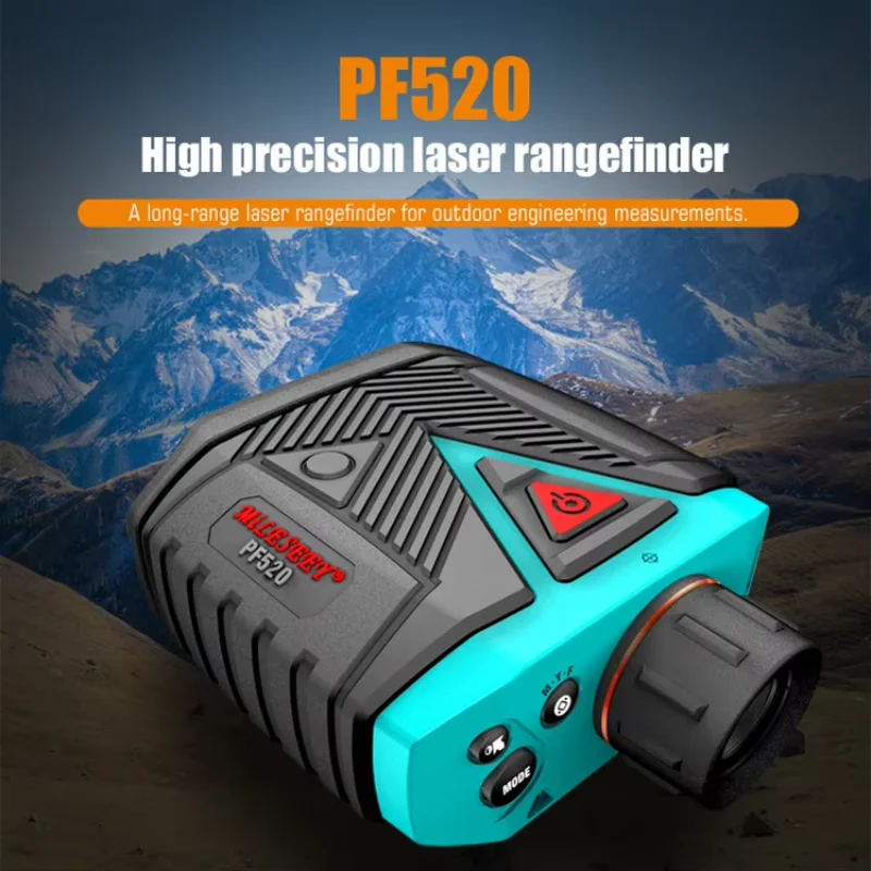 PF520 IP65 8X Telescope Magnification Long Distance 2000m Golf Rangefinder Laser GPS Hunting Rangefinder With Wireless