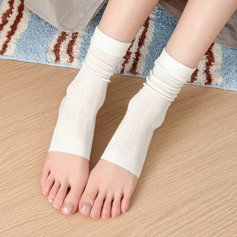 Women Leg Warmers New Fashion Solid Color Spring Summer Thin Casual Breathable Casual Fashion Women Socks Summer