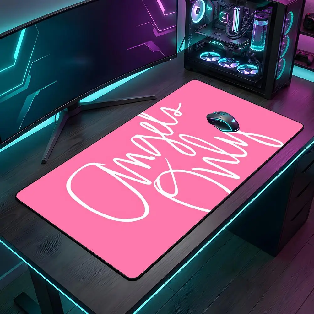 fashing V-victoria's S-secret Mouse Pad Mousepad Large Gaming LockEdge Thickened Computer Keyboard Table Desk Mat