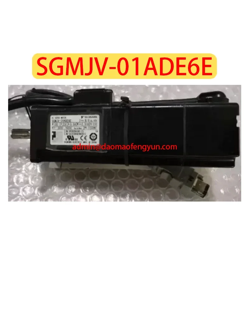 

SGMJV-01ADE6E Used Servo Motor SGMJV 01ADE6E，Fast shipping