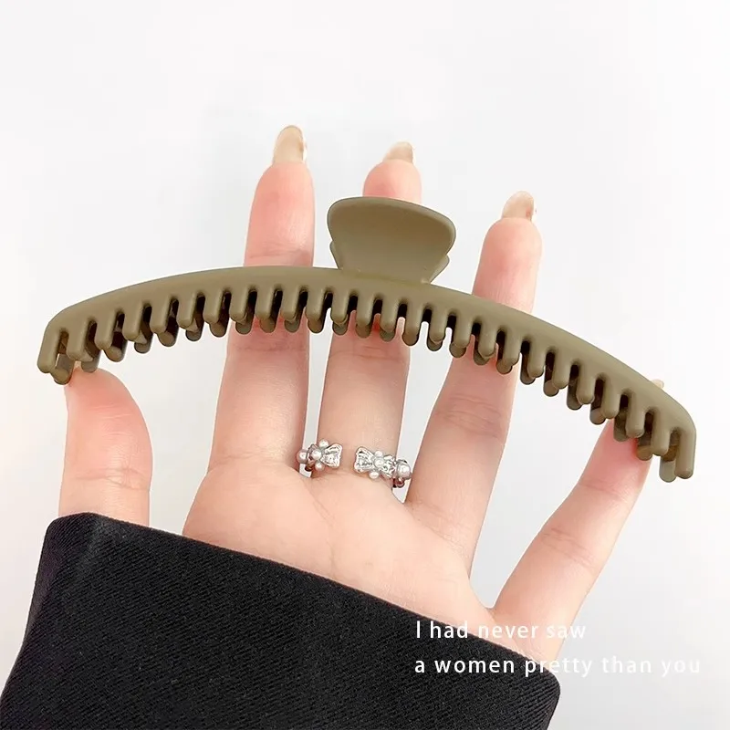 Solide, lange und schlanke Haarklammer für Frauen, Haarspange für langes Haar, fester Haarclip, Haarband, Haarnadel, modische Haaraccessoires – Detail 7