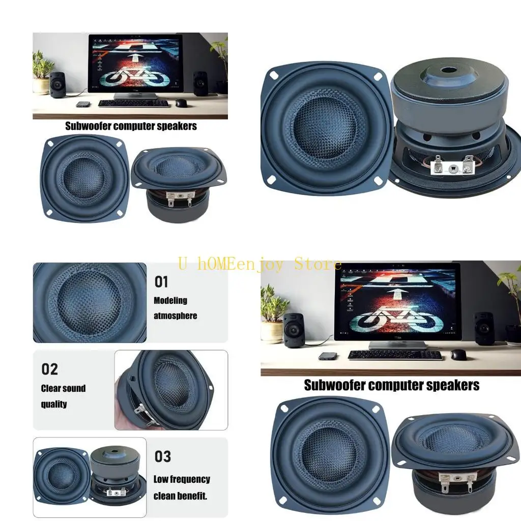 

B0KF Низкочастотные динамики 40 Вт Громкоговоритель Низкочастотный звук для домашнего кинотеатра