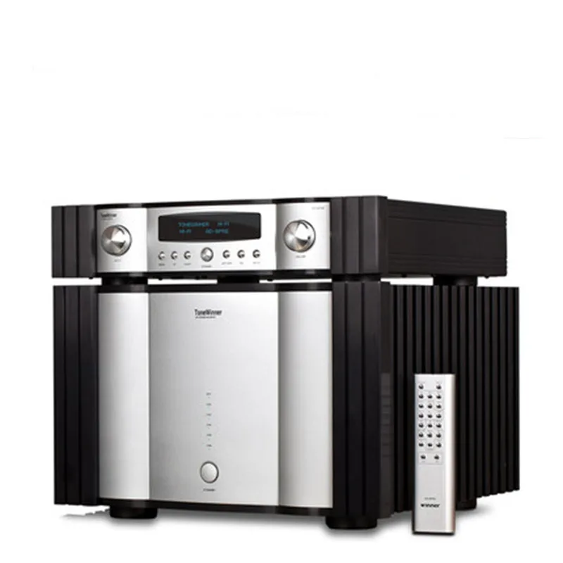 الفائز/AD-8PRE فك HIFI كروس إلكتروني ثلاثي الاتجاهات ستة قنوات DAC فك قبل مكبر للصوت