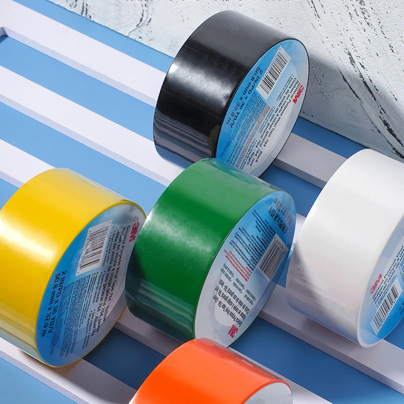 

3M 764 Warning Tape Floor Marking Line Tape 5S Workshop Positioning Waterproof Wear-Resistant Colored Warning Tape