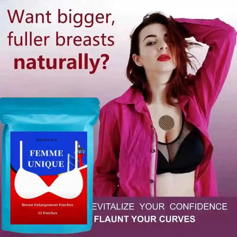 Women Bust Enlargement Transdermal Patches, 0 Side Effect