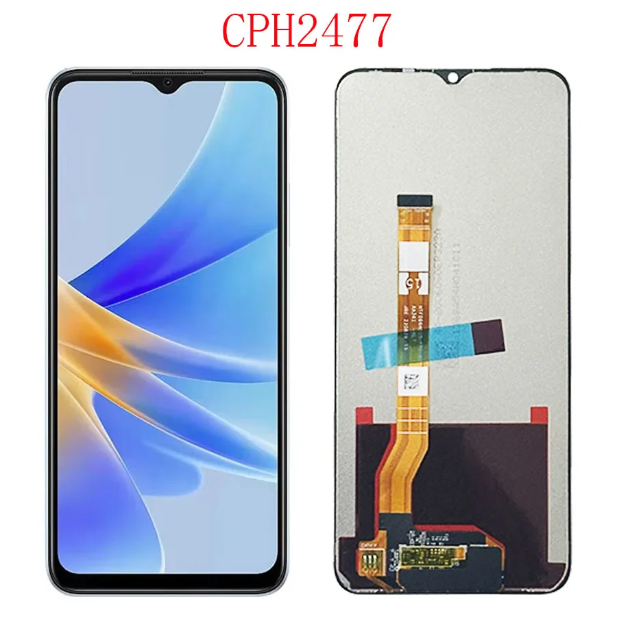 6.56''For Oppo A17 LCD Display Screen Touch Panel Digitizer Replacement Parts For Oppo A17 Screen With Frame CPH2477