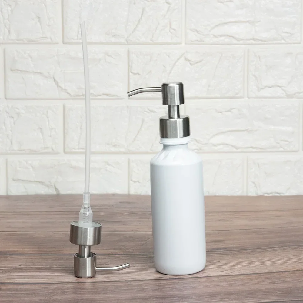 1Pc Kitchen Foam Soap Products  304 Stainless Steel Hand Soap Liquid Dispenser Nozzle for Bathroom Shampoo Bathroom Accessories