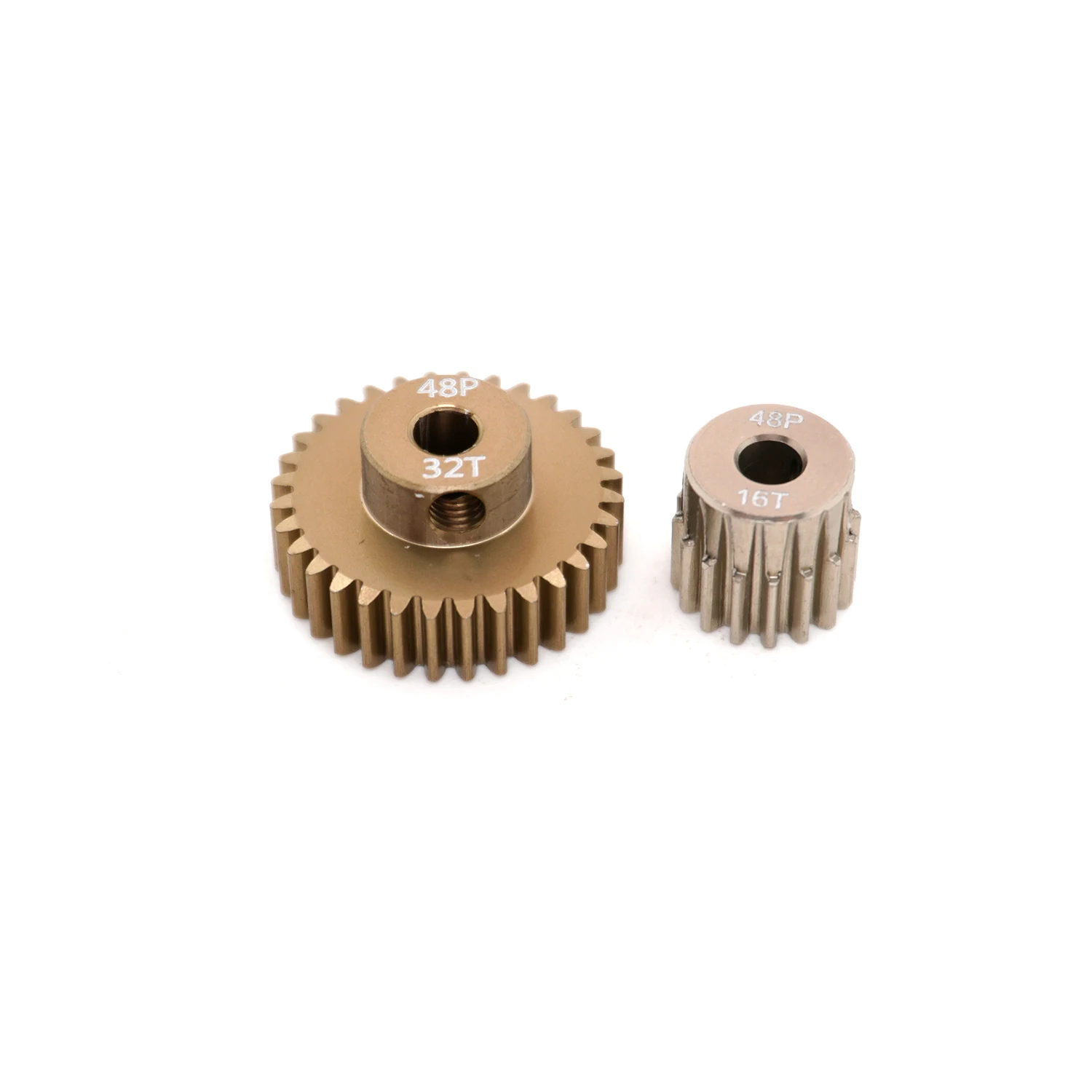 3PCS 48P Metalen Rondsel Motor Gear 16T-32T 3.175mm As voor Traxxas Arrma HSP HPI AXIALE Tamiya Losi 1/10 RC Model Auto Onderdelen