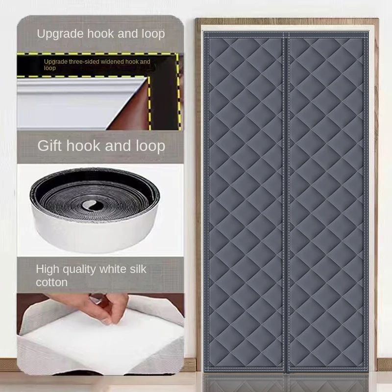 Winter Warm, Windproof, Cold Resistant Air Conditioning, Thermal Insulation and Sound Insulation Magnetic Curtains