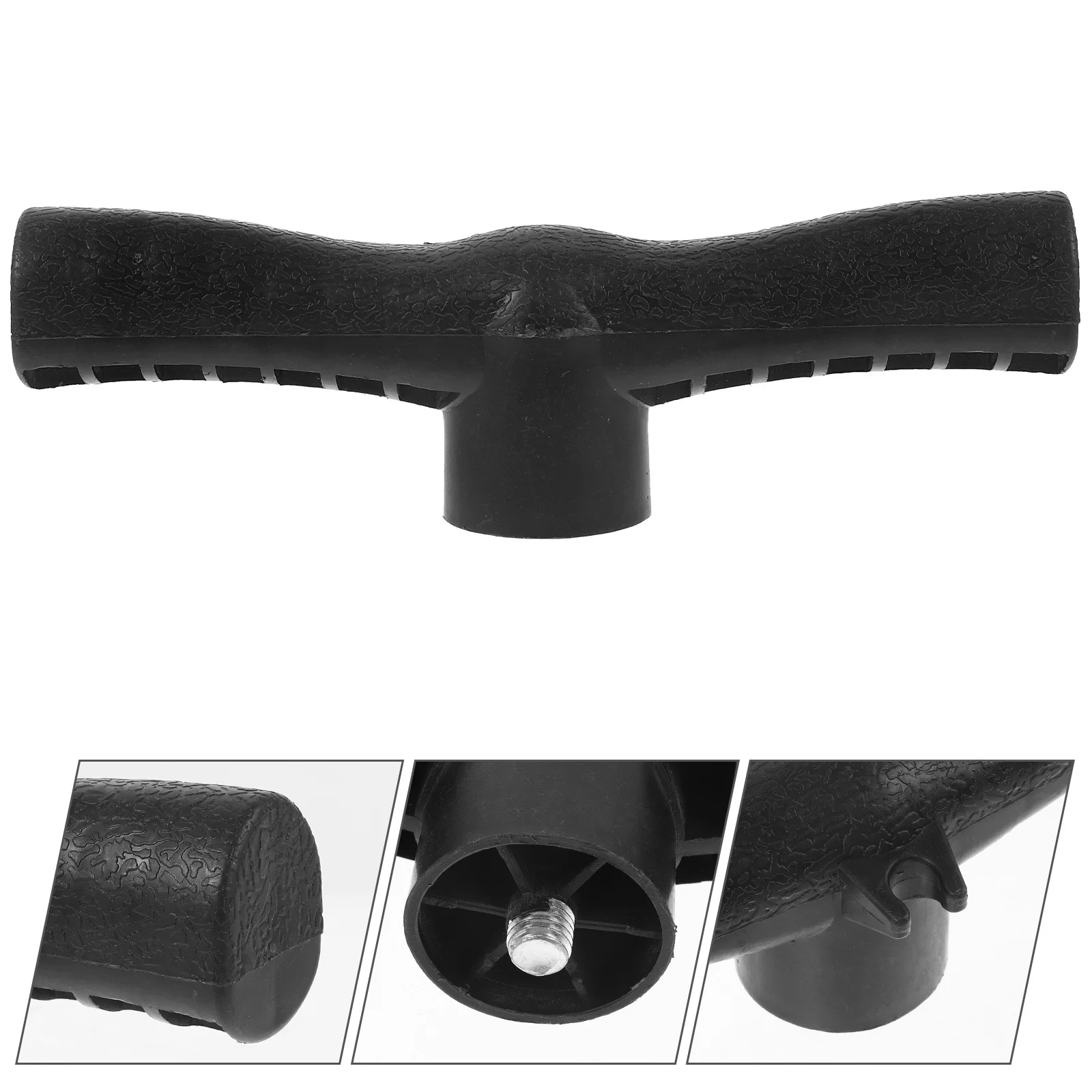 

Hand Pump Handle Replaceable Durable Plastic Inflator Handle Bicycle Tire Pump Accessory Ergonomic Comfortable Grip Replacement