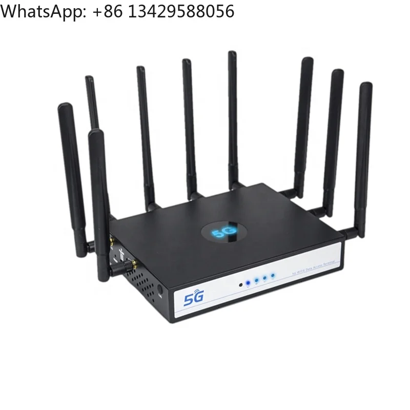 

Hot Sale AX3000 Dual Band 2.4G &5.8G 3000 Mbps CAT 19 Wifi6 5G Router MF5200 Indoor Industrial CPE NSA SA High Quality X62 RM520