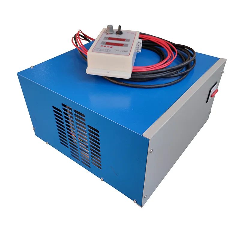 Macchina per placcatura placcata in rame con alimentatore per ossidazione cromata da 12 V 500 A