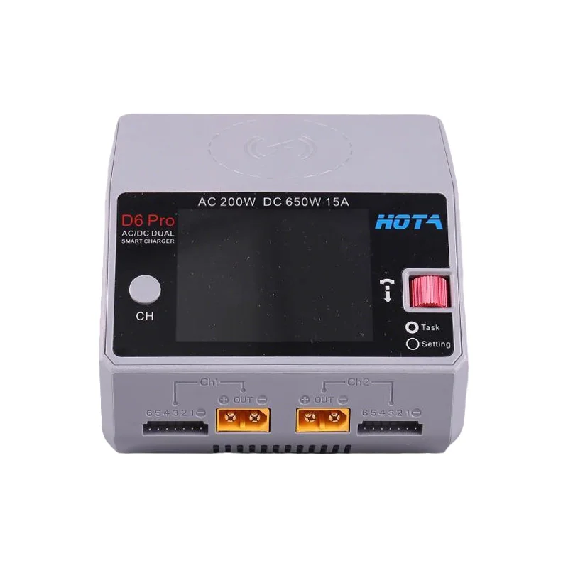 SNQP HOTA D6 Pro batterijlader - Hota D6 Pro Dual Lipo Charger recensie en prijs