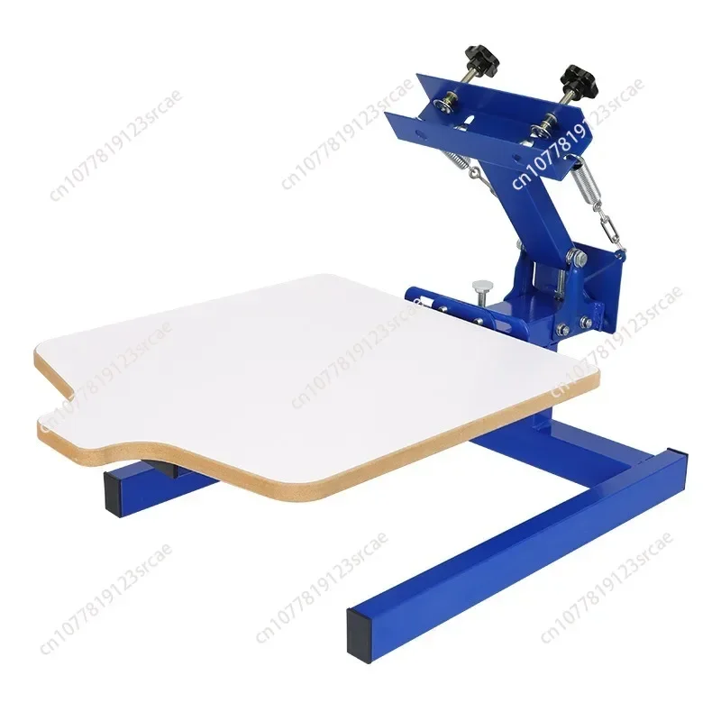 Screen Printing Machine 1 Color 1 Station Desktop Silk Screen Printer