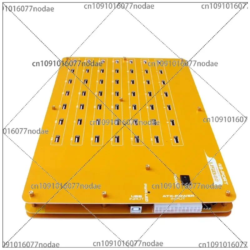 Industrial grade 49 port high-speed hub/charger with data transfer USB 2.0