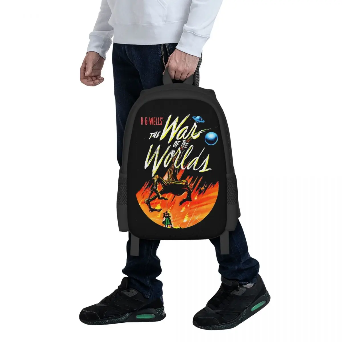 

Рюкзак War Of The Worlds для студентов, школьный рюкзак, походный рюкзак для путешествий, модная сумка для книг, сумки через плечо для мужчин и женщин
