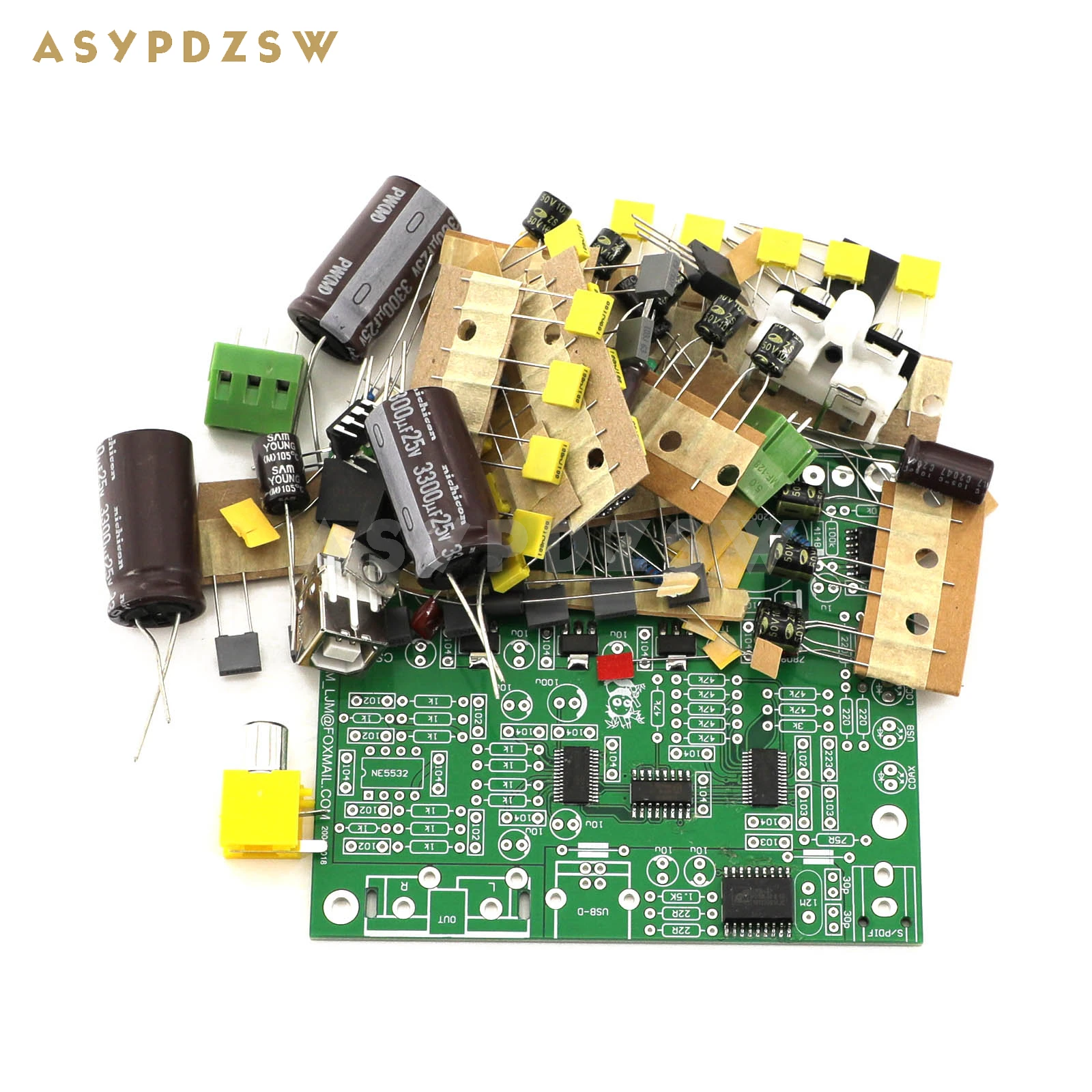 CS4398 DAC With USB Coaxial 24/192K decoder 32K-192K/24BIT DIY Kit/Finished board