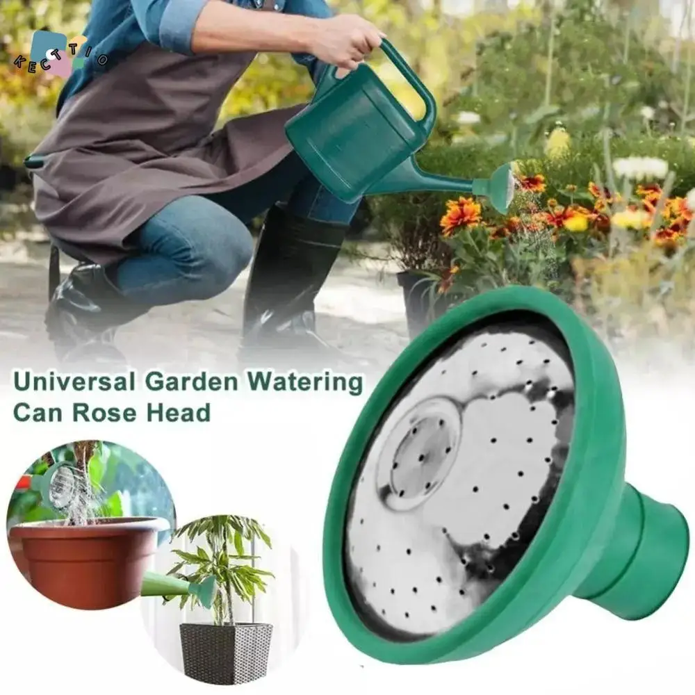 

2pcs Shock-proof Watering Can Head Plastic Adjustable Water Sprinkler Rose Head Water-saving Widely Compatible Sprayer Nozzle