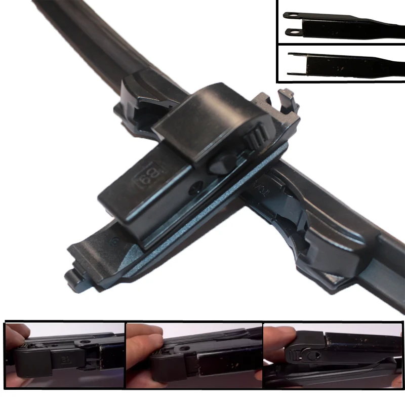 لاند روفر ديسكفري II 318 1998 2000 2001 2003 2004 الزجاج الأمامي فرش اكسسوارات غسالة سيارة الجبهة ممسحة شفرة #6