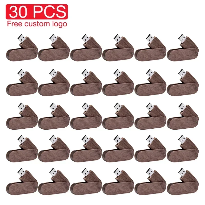 

JASTER 30Pcs Lot Free Custom Logo Pen Drive 4GB 8GB 16GB 32GB 64GB 128GB Memory Stick USB 2.0 Flash Drive Creative Business Gift