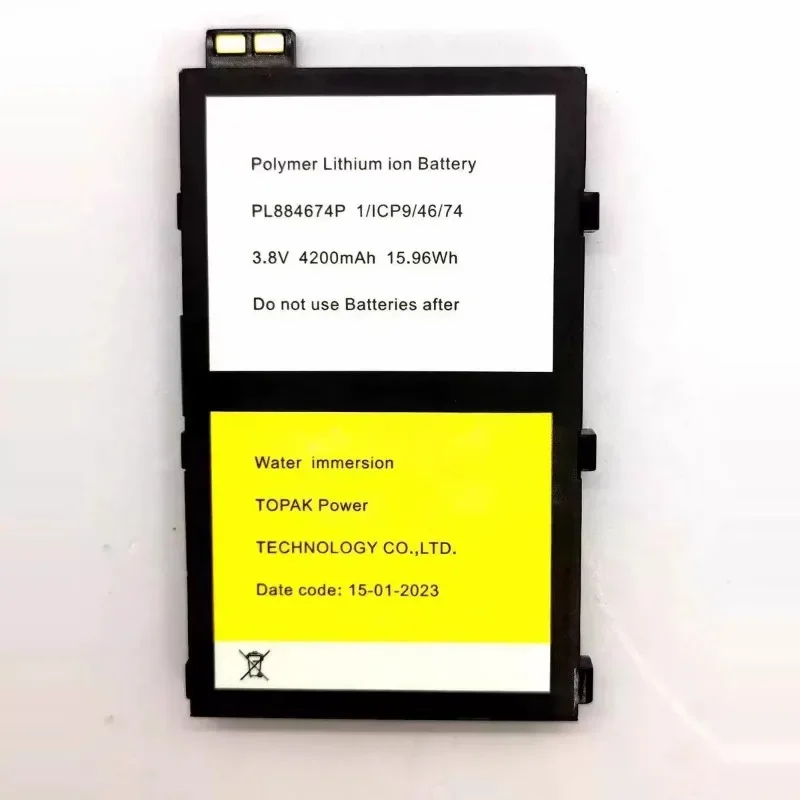 New High Quality PL884674P 4200mAh Mobile Phone Battery for T80 Express Handheld Terminal Pad Data Collector Newly upgraded