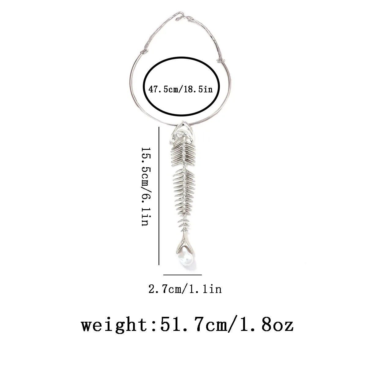 Vintage Gold Fish Bone Choker Necklace for Women, Ocean Skeleton Collar Jewelry Sale Party 2026 Hot Sale