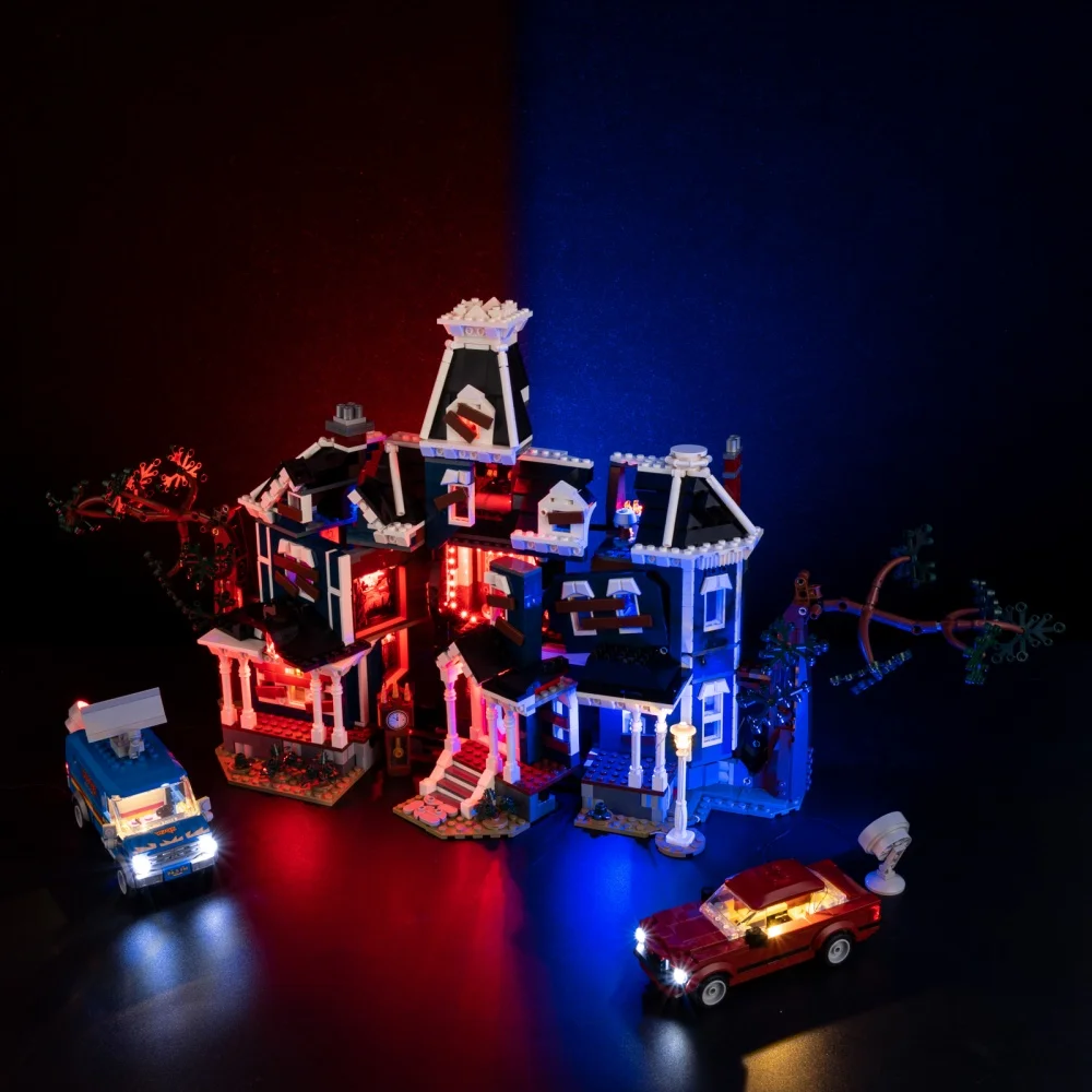Zestaw oświetlenia do LEGO Stranger Things The Creel House Movie 11370 wersja RC, bez klocków konstrukcyjnych (tylko zestaw oświetlenia LED)