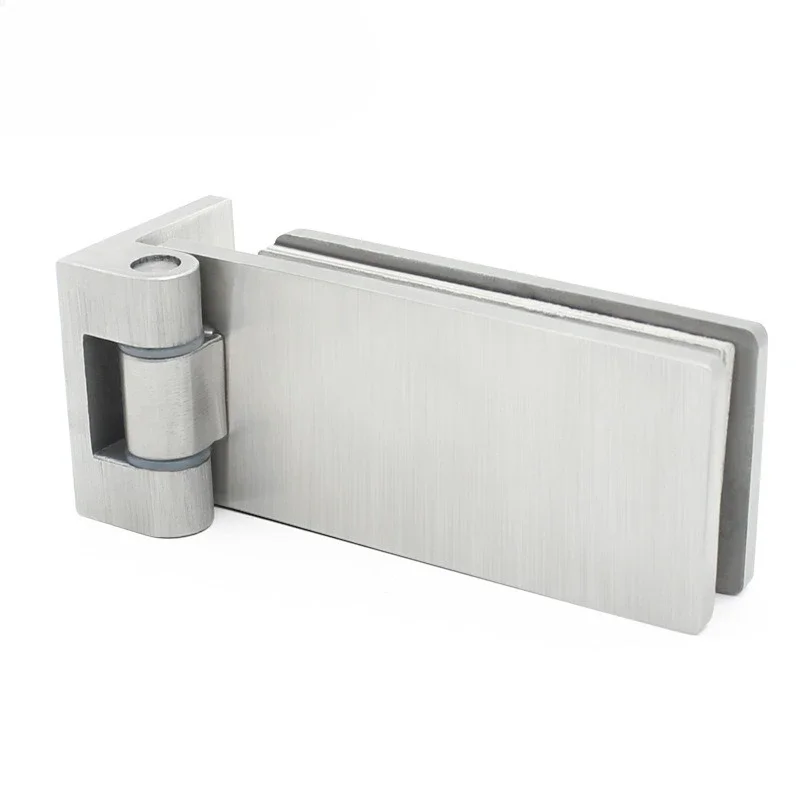 304 Stainless Steel Glass Door Hinge 90/180 Degree Bathroom Door Glass Clip Shower Room Frameless Door Hinge Furniture Hardware