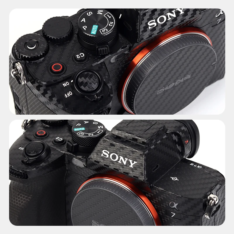 UCONS Camera Skin Sticker for Sony A7M4 Decals Camouflage Black Sweatproof Anti-scratch Protective Skin for SONY A7M4