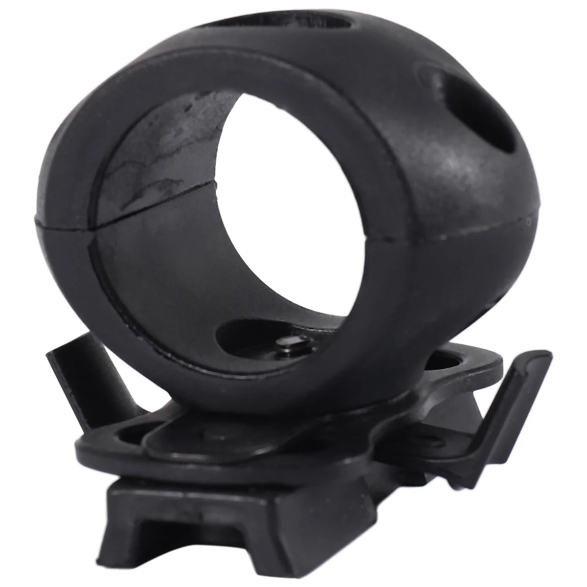 Quick Release Flashlight Clamp Holder Mount for Fast Helmet Universal (FAST, MICH, IBH, etc. with Rail Helmet) 2.5cm Diameter