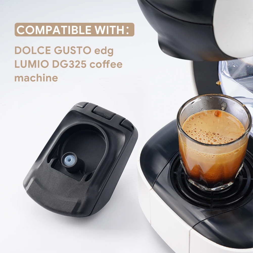 Coffee Capsule Plus Powder Holder Adapter Reusable Conversion Tray for DOLCE GUSTO Edg LUMIO DG325 Coffee Machine