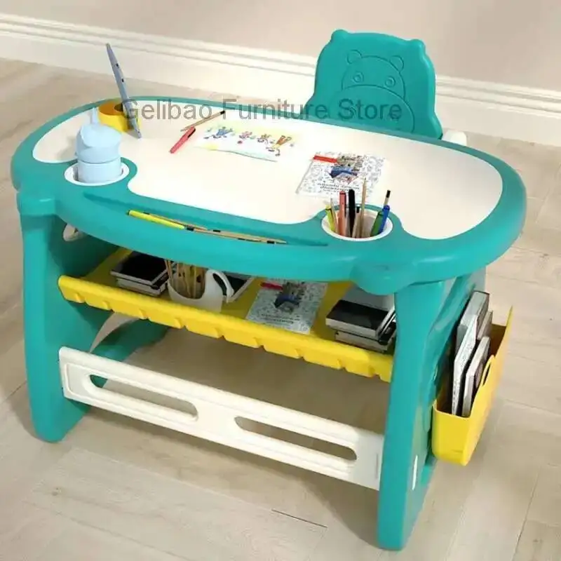 

Kids Children Table Study Desk Small Tables Child Classroom School Supplies Set Chair Childrens Furniture Elementary Room