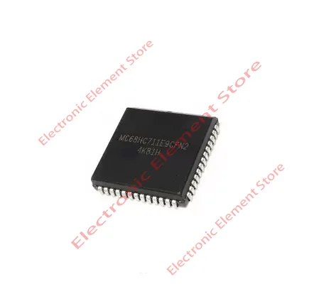 2PCS MC68HC711E9CFN2 8-bit Analog to Digital Converter PLCC52