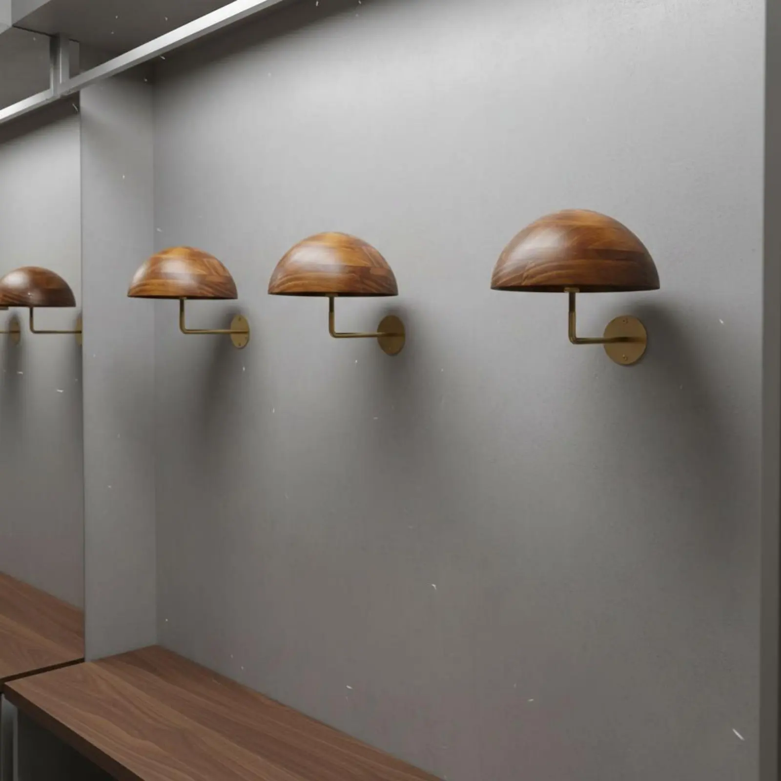 

Wooden Wall Hat Rack Decorative Wall Mounted Hat Hook Wooden Cap Organizer Easy to Install Baseball Cap Display Holder