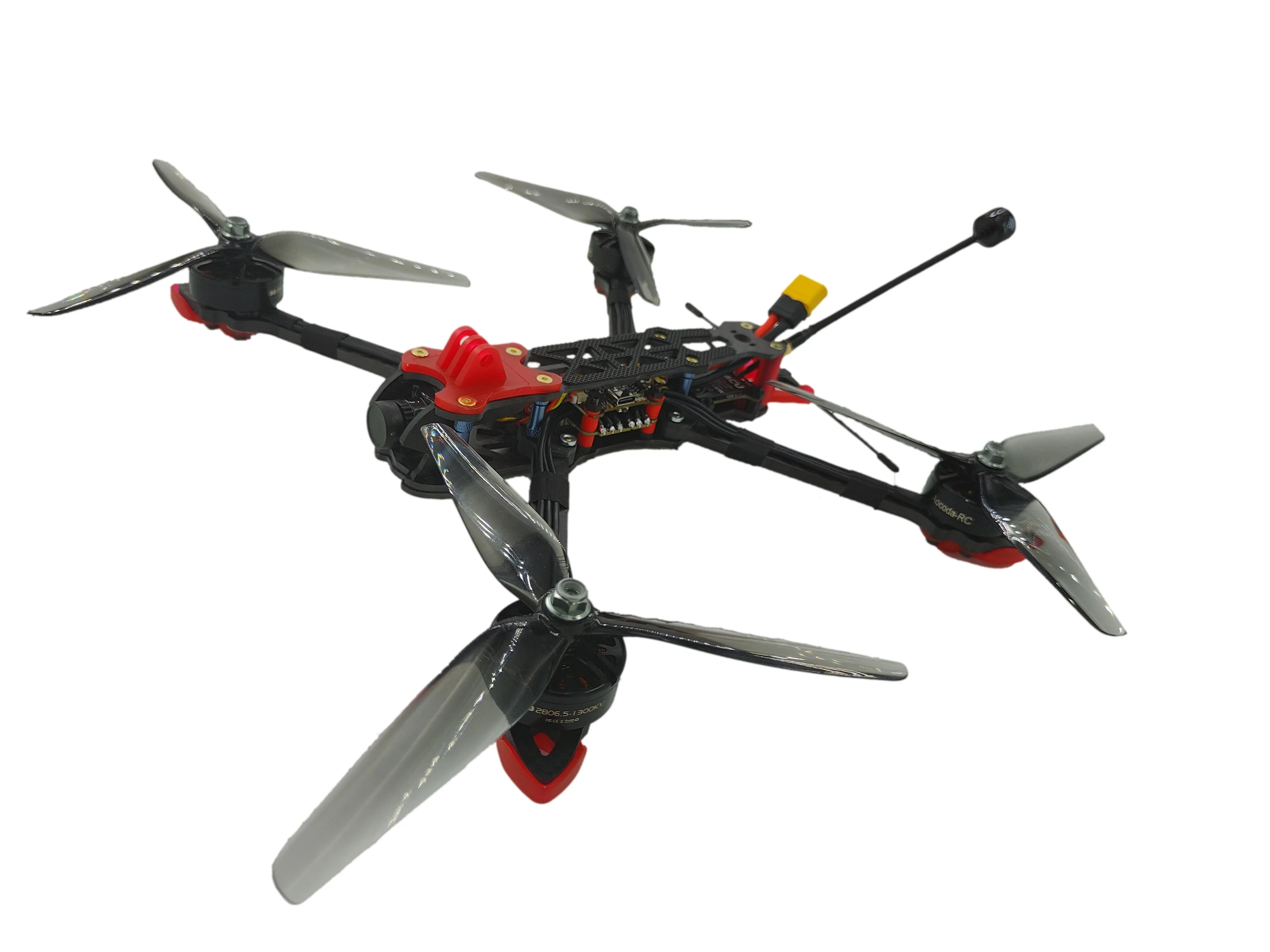 Aocoda-RC AO7 7 inch analog FPV freestyle drone 3-6S 1.6w vtx F405 flight controller 60A ESC 2806.5/1750 motor 2.5kg load